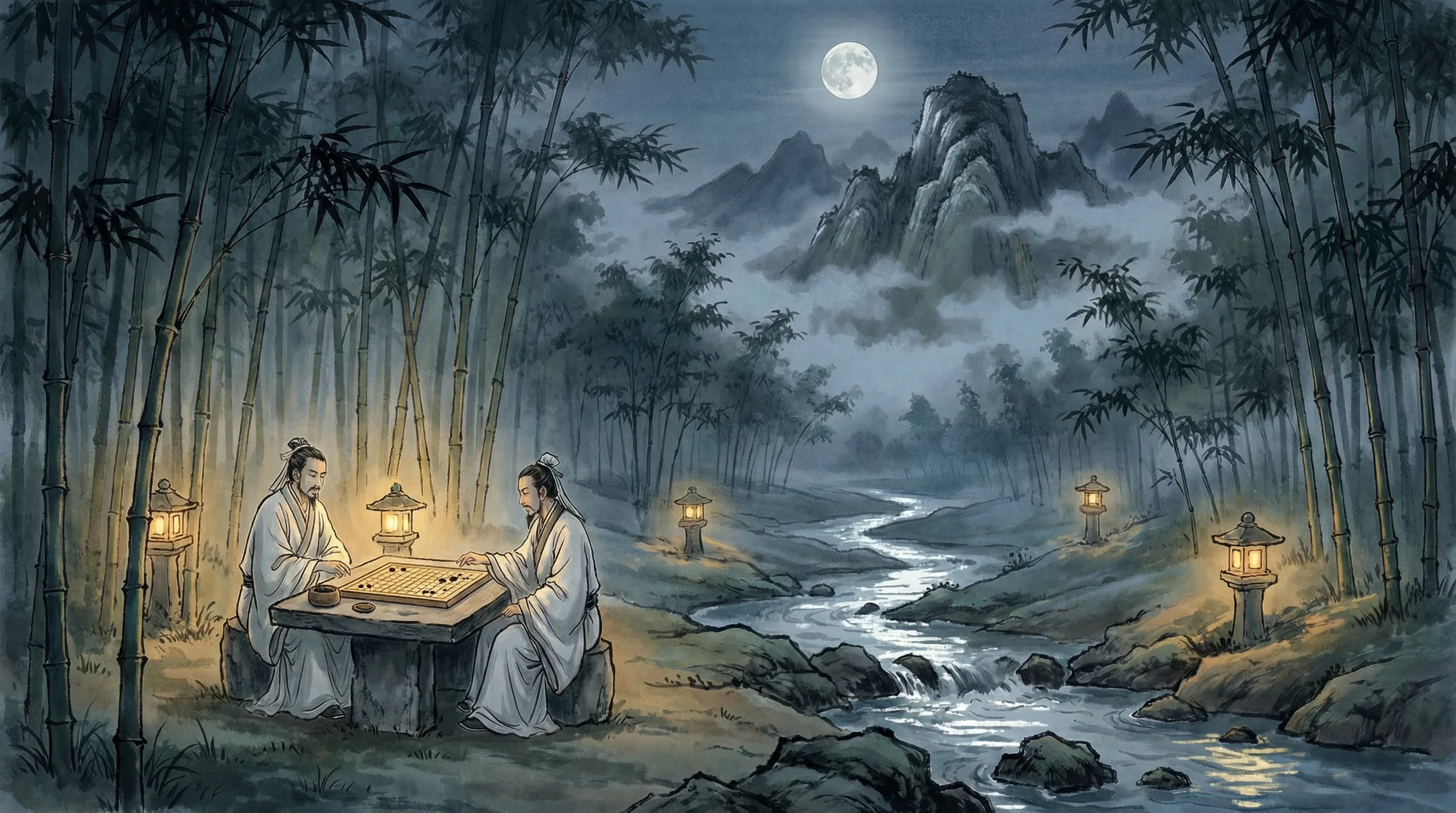 清风对弈 gg扑克 月赛现场